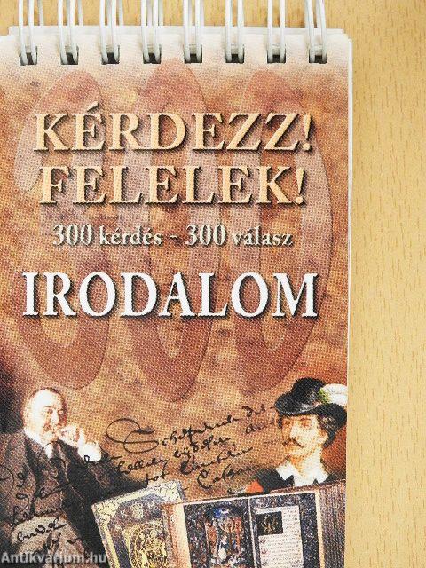 Kérdezz! Felelek! - Irodalom