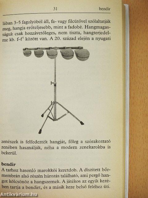 Hangszerek kislexikona