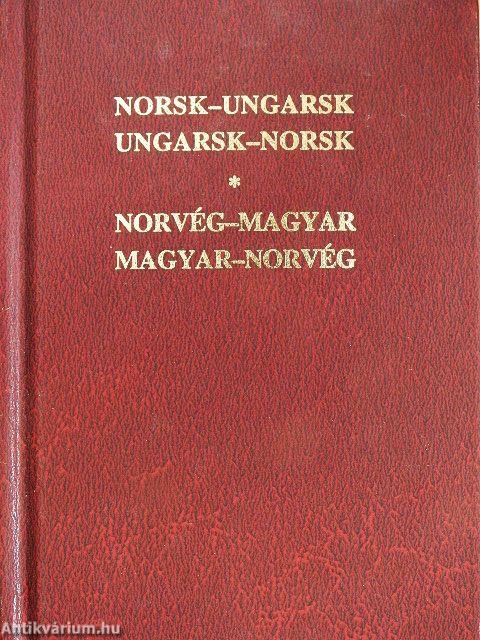 Norvég-magyar/magyar-norvég zsebszótár