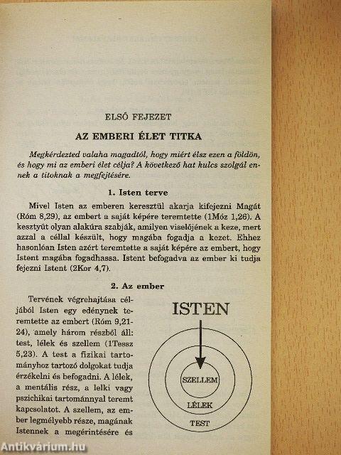 A keresztyén élet alapelemei I.