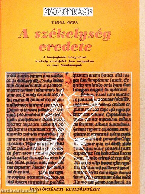 A székelység eredete