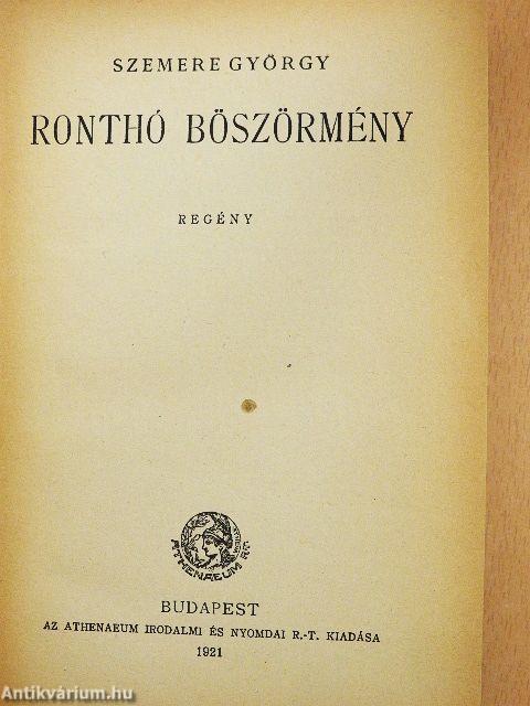 Ronthó Böszörmény
