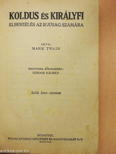 Koldus és királyfi