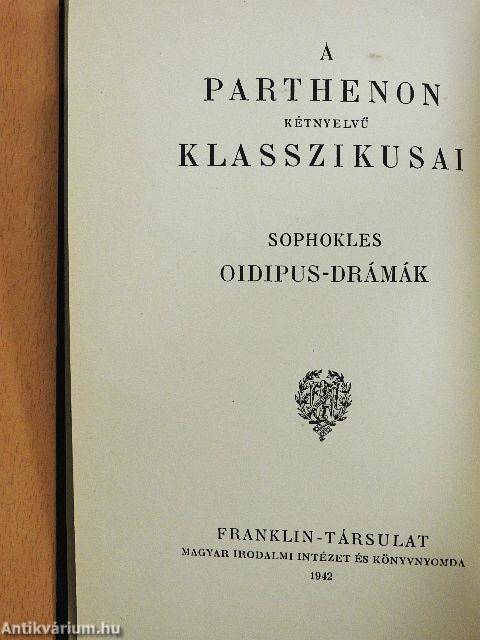 Oidipus király/Oidipus Kolonosban