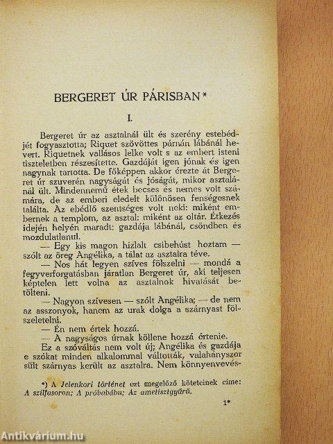 Bergeret úr Párisban