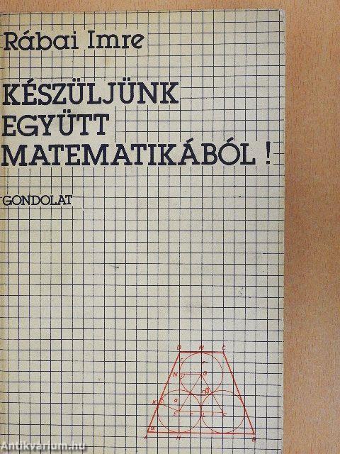 Készüljünk együtt matematikából!