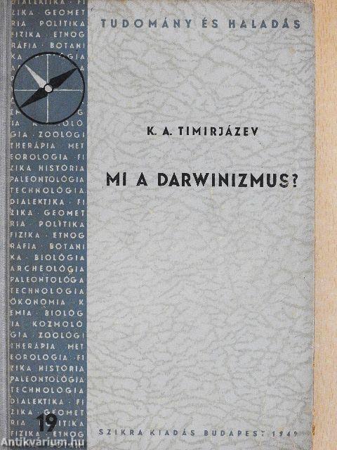 Mi a darwinizmus?