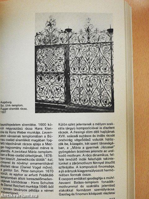 Az európai kovácsoltvas-művesség története