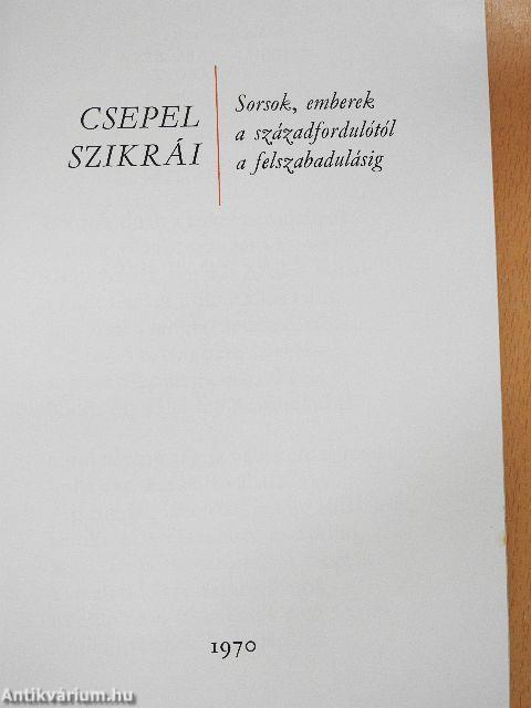 Csepel szikrái