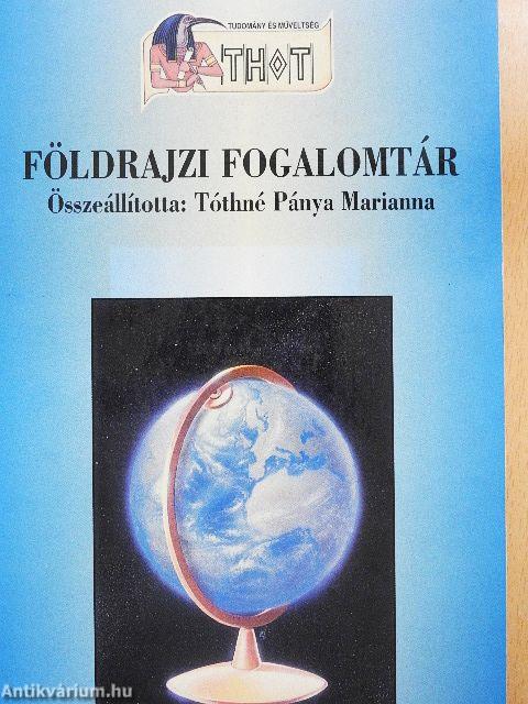 Földrajzi fogalomtár