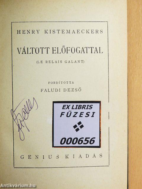 Váltott előfogattal