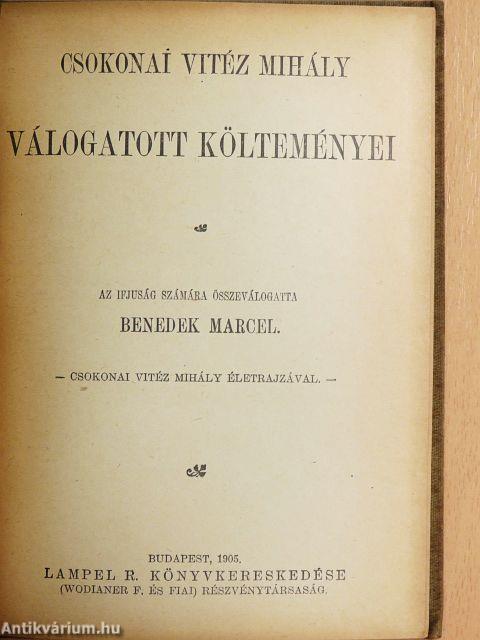 Csokonai Vitéz Mihály válogatott költeményei