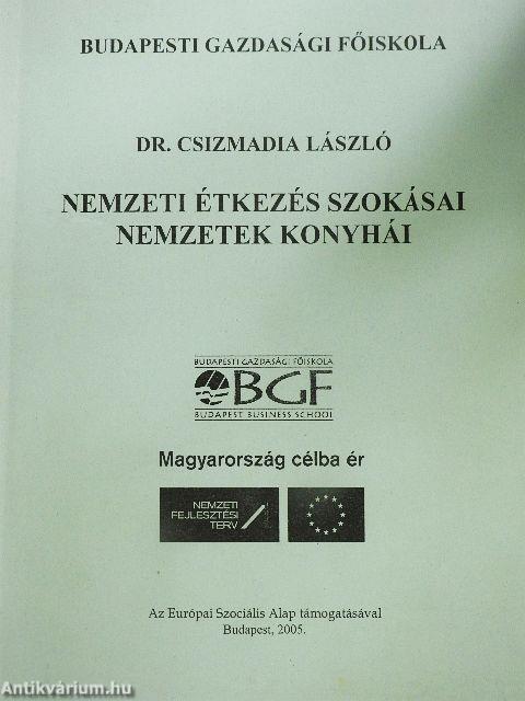 Nemzeti étkezés szokásai, nemzetek konyhái