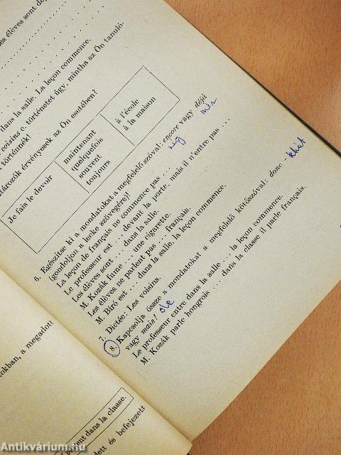 Francia nyelvkönyv 1.