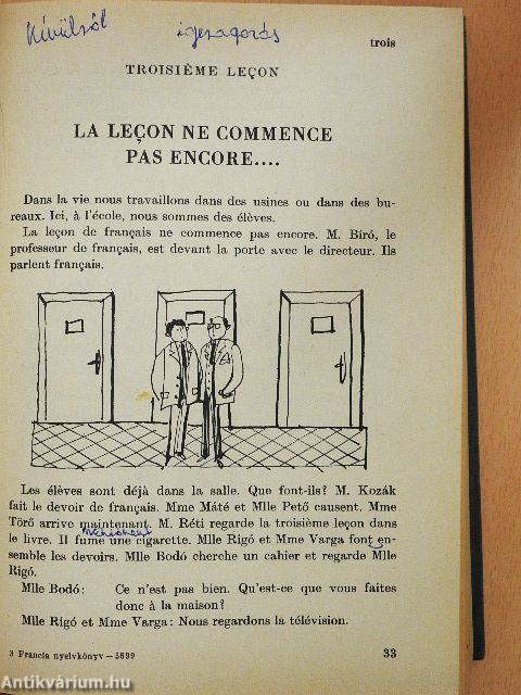 Francia nyelvkönyv 1.