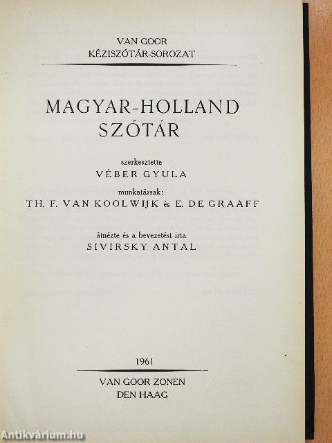Magyar-holland szótár