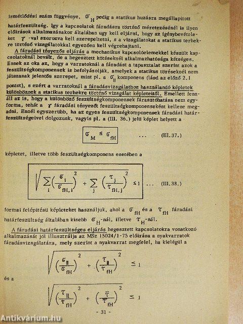 Acélszerkezetek 2.