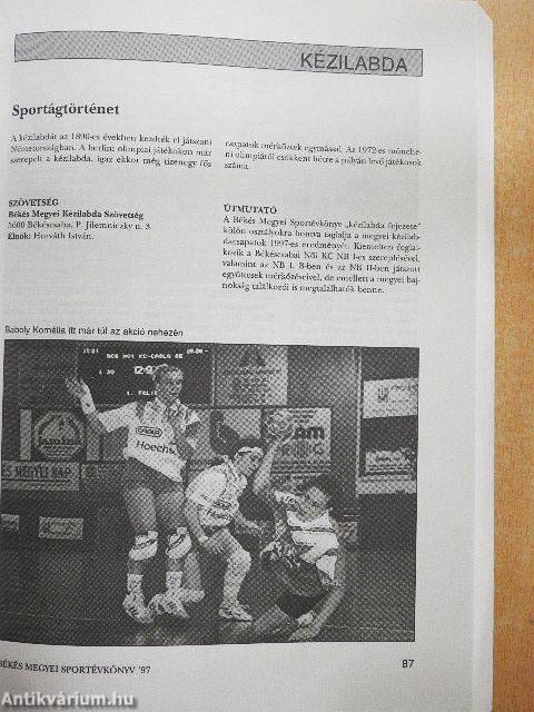 Békés megyei Sportévkönyv '97