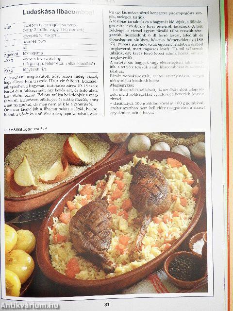 99 magyaros étel 33 színes ételfotóval