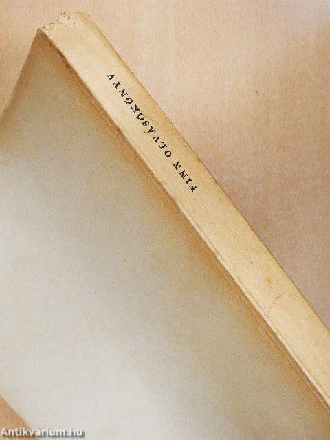 Finn olvasókönyv szójegyzékkel