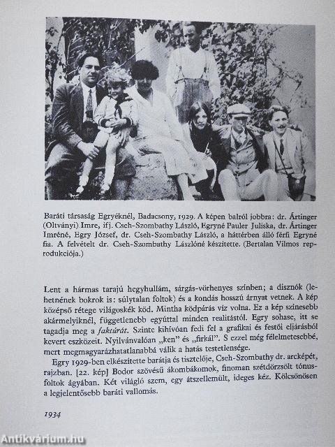 Egry József arcképe