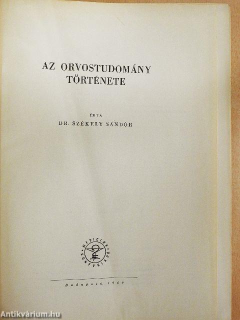 Az orvostudomány története