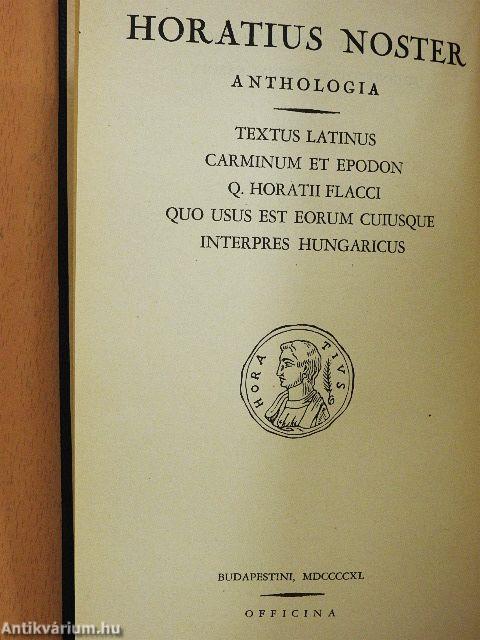 Magyar Horatius/Horatius Noster