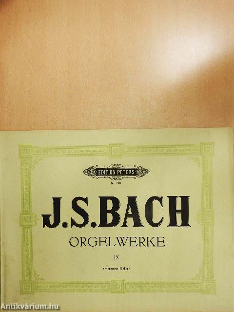 Orgelwerke IX.