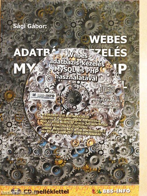 Webes adatbázis-kezelés MySQL és PHP használatával - CD-vel