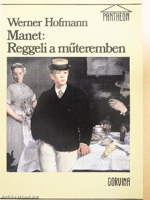 Manet: Reggeli a műteremben