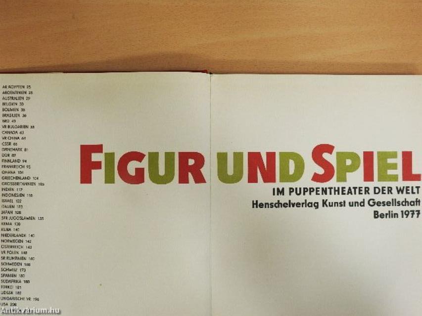 Figur und Spiel