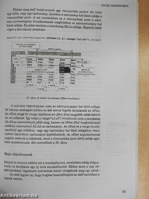 Az Excel '97 programozása