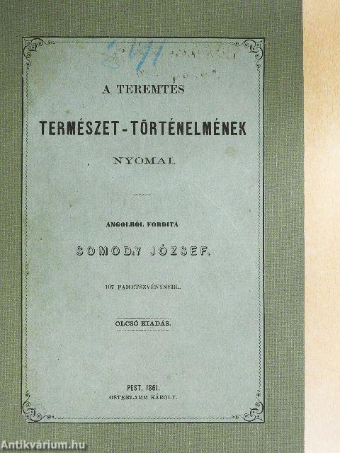 A teremtés természet-történelmének nyomai