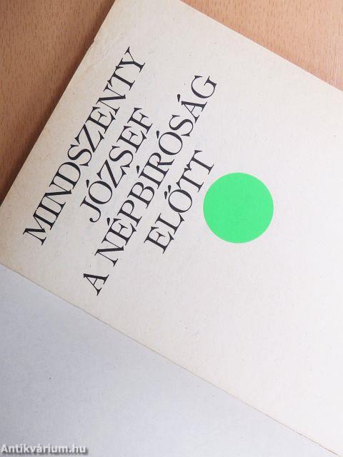 Mindszenty József a népbíróság előtt