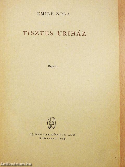 Tisztes uriház