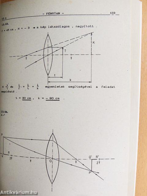 Szakközépiskolai összefoglaló feladatgyűjtemény - Fizika - Megoldások II.