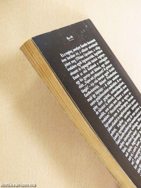 Werther szerelme és halála