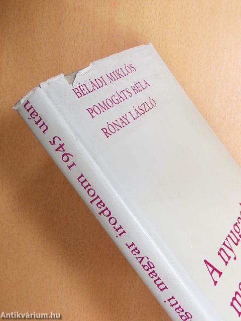A nyugati magyar irodalom 1945 után