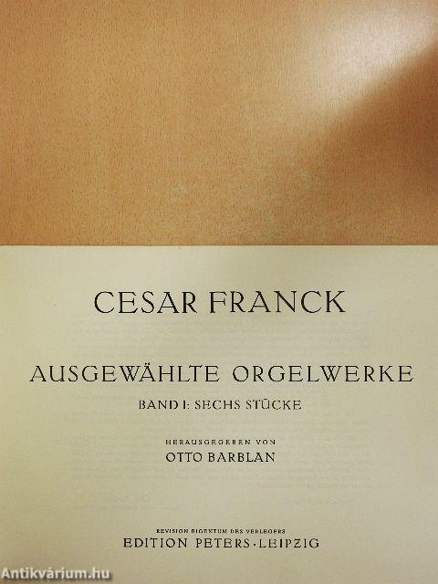 Ausgewählte Orgelwerke I.
