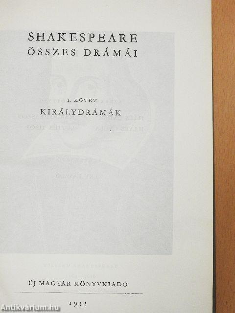 Shakespeare összes drámái I-IV.