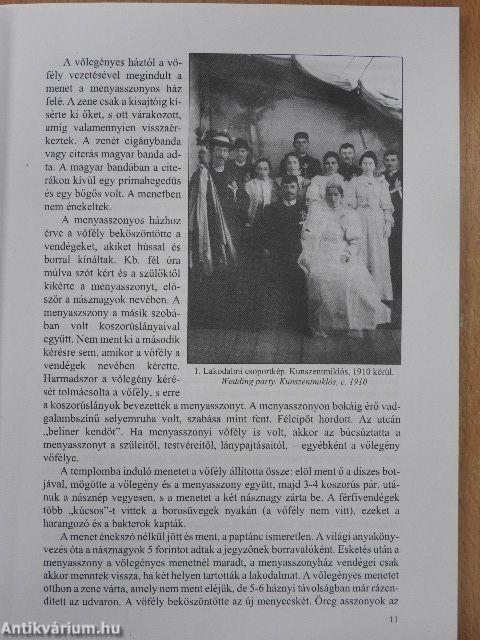 Régi lakodalmak a Duna-Tisza közén