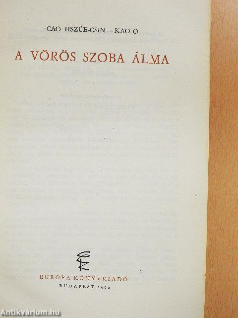 A vörös szoba álma