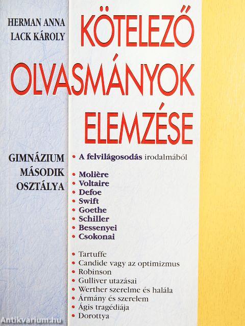 Kötelező olvasmányok elemzése 2.