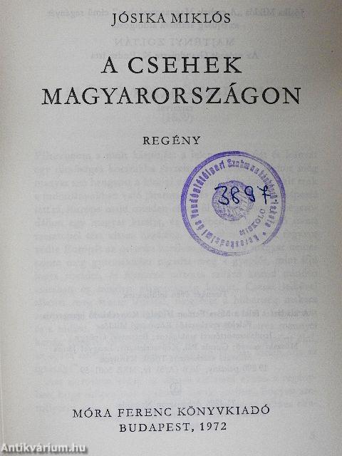 A csehek Magyarországon