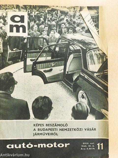 Autó-Motor 1965. június 6.