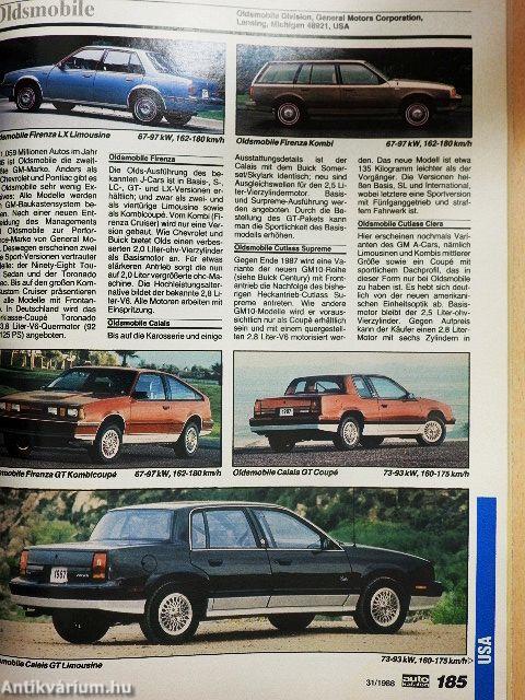 Auto katalog 1987/1988