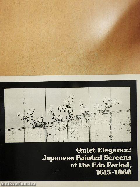 Quiet Elegance: Japanese Painted Screens of the Edo Period, 1615-1868