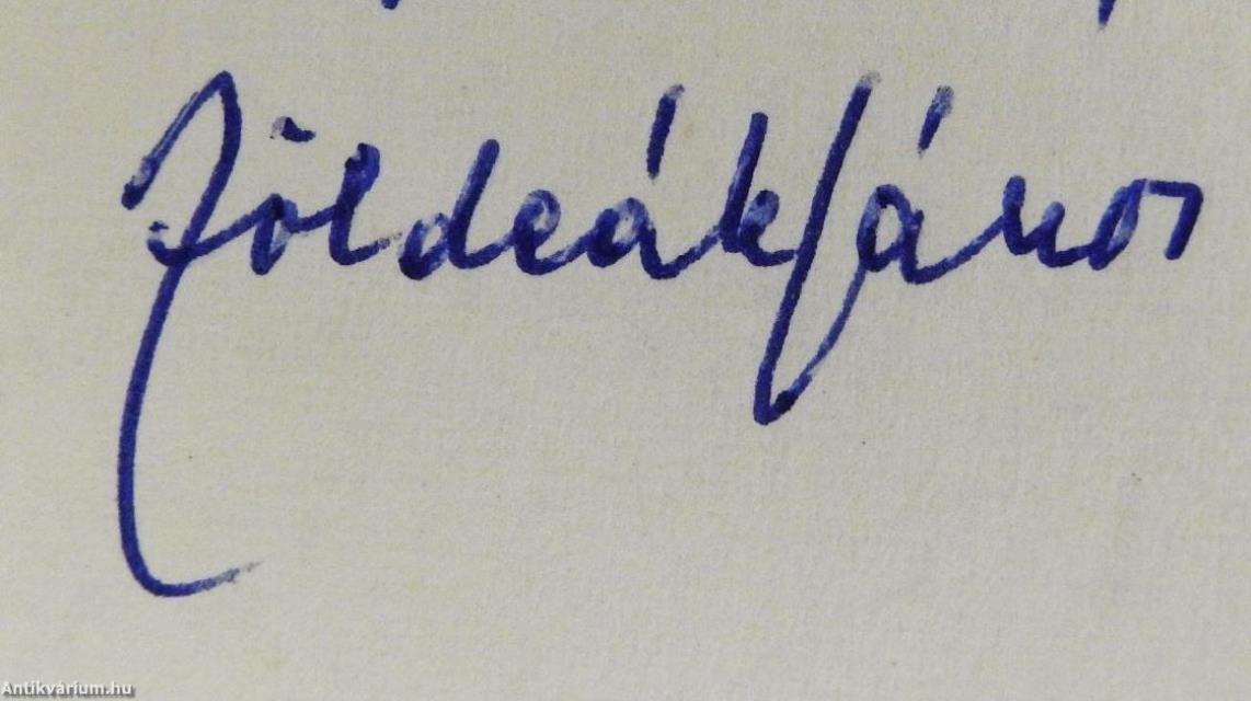 Gyógyüdülés (dedikált példány)