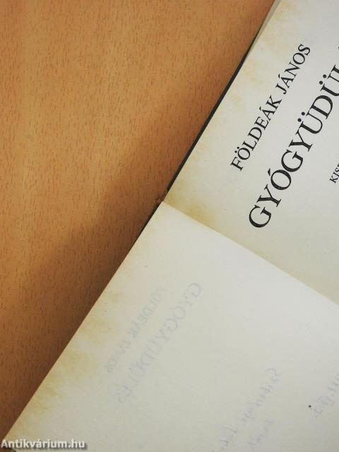 Gyógyüdülés (dedikált példány)