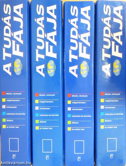 A Tudás Fája 1-4. (nem teljes sorozat)